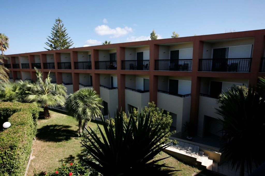 Minos Mare Hotel Platanias Esterno foto